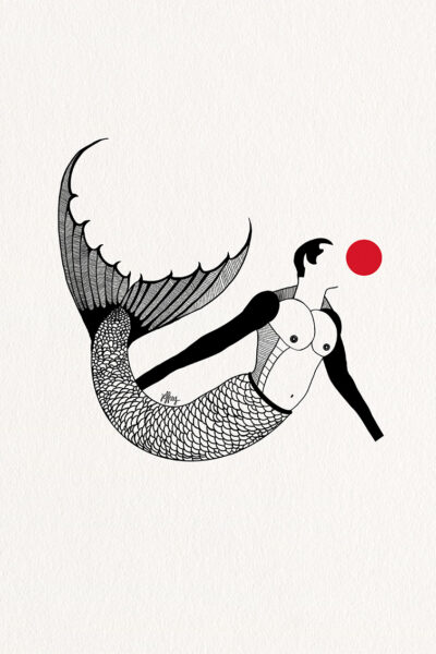 El otro amante sumergido